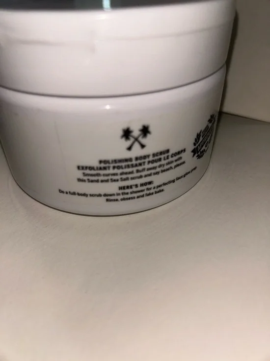 PINK Bikini Scrub Polishing Body Scrub - White Jar 8 oz sealed - Picture 6 of 9